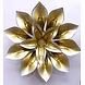 Radiant Gold Wall Flower Decor-1-sm