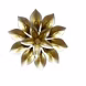 Radiant Gold Wall Flower Decor-2-sm