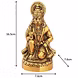 Radiant Brass Hanuman Statue-1-sm