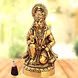 Radiant Brass Hanuman Statue-2-sm