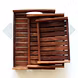 Rustic Wooden Serving Tray Set-1-sm