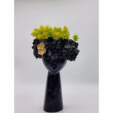 Elegant Floral Face Vase Set-2