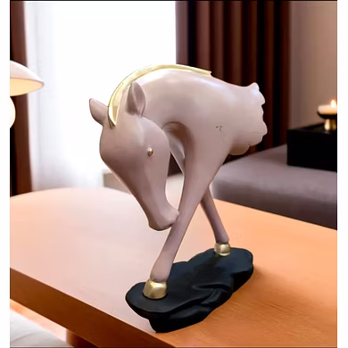 Elegant Minimalist Horse Sculpture-2