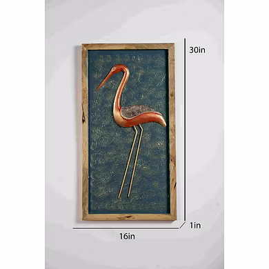 Elegant Heron Wall Art-3