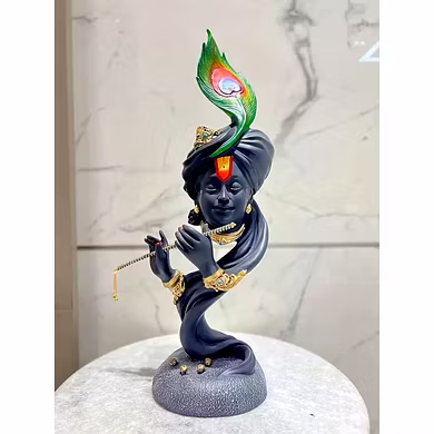 Ethereal Krishna Flute Sculpture-MFN-85