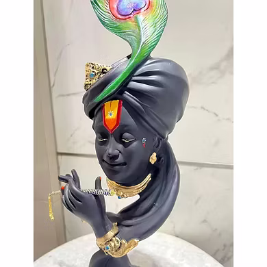 Ethereal Krishna Flute Sculpture-1