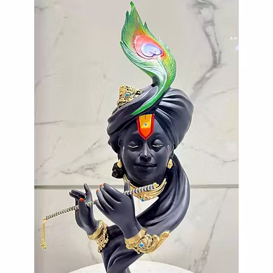 Ethereal Krishna Flute Sculpture-2