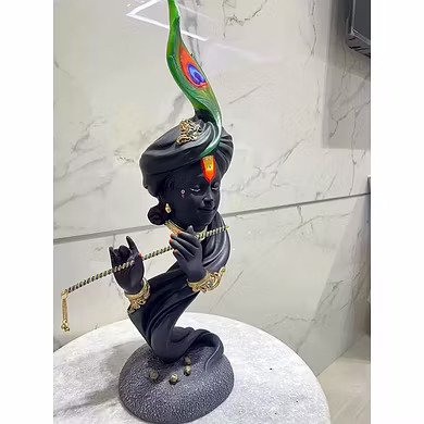 Ethereal Krishna Flute Sculpture-3