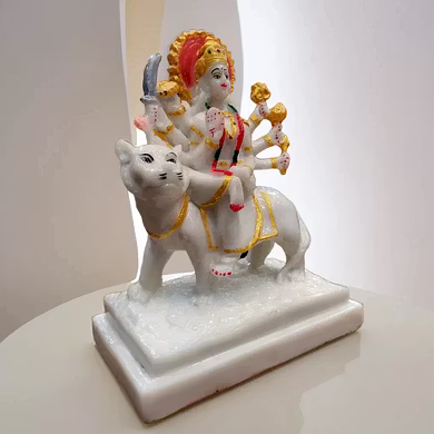 Graceful Goddess Durga Figurine-1