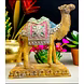 Ornate Desert Camel Statue-MFN-105-sm