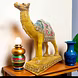 Ornate Desert Camel Statue-2-sm