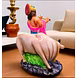 Enchanting Lord Krishna with Cow Statue-3-sm