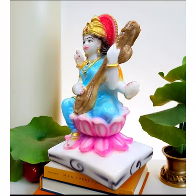 Elegant Goddess Saraswati Figurine-2