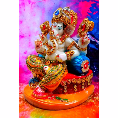 Opulent Lord Ganesha Statue-2