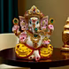 Opulent Lord Ganesha Idol for Prosperity and Success-MFN-124-sm