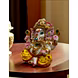 Opulent Lord Ganesha Idol for Prosperity and Success-2-sm