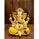 Radiant Lord Ganesha Idol for Wisdom and Fortune MFN-125-12745467-sm