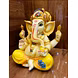 Radiant Lord Ganesha Idol for Wisdom and Fortune MFN-125-2-sm