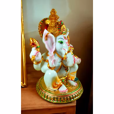 Elegant Lord Ganesha Idol MFN-129-2