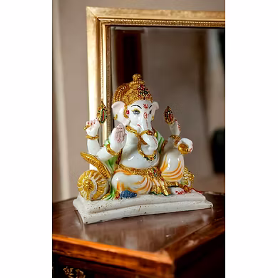Serene Lord Ganesha Idol MFN-133-2