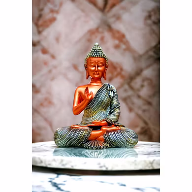 Serene Copper Buddha Statue MFN-136-12745875