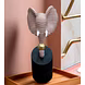 Elegant Ribbed Elephant Sculpture MFN-140-12745891-sm