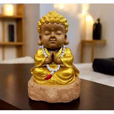 Golden Serenity Buddha Statue MFN-142-12745895