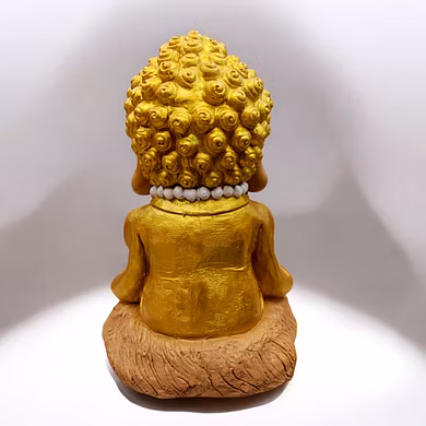 Golden Serenity Buddha Statue MFN-142-4