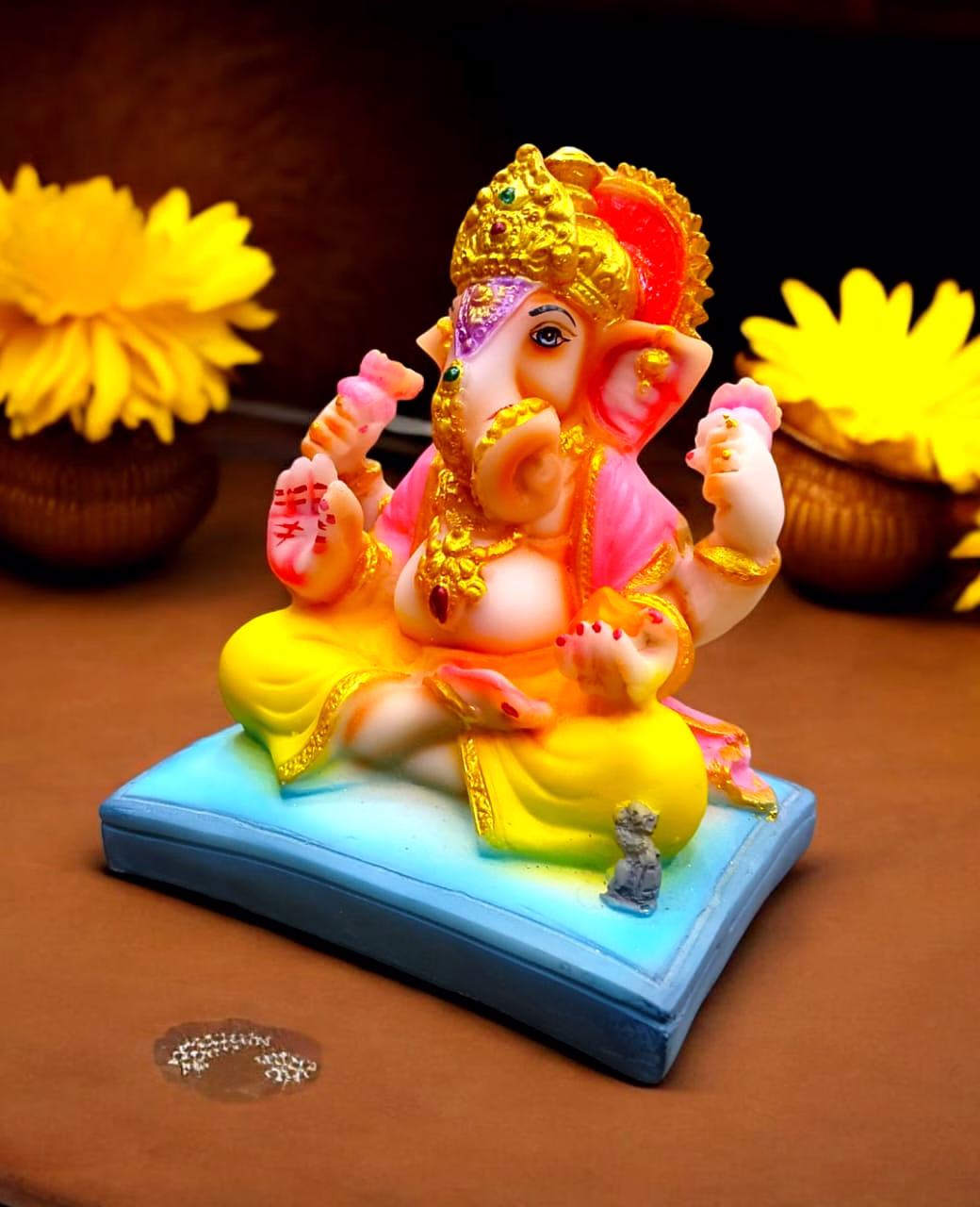 Vibrant Lord Ganesha Idol MFN-158 image 3