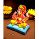 Vibrant Lord Ganesha Idol MFN-158-2-sm
