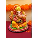 Radiant Lord Ganesha Statue MFN-159-1-sm