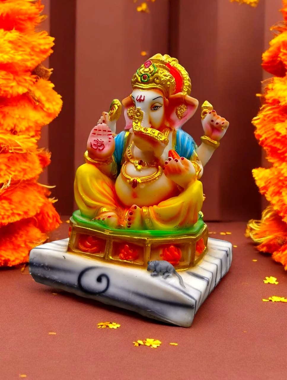 Vibrant Lord Ganesha Idol MFN-163 image 2