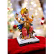 Lord Ganesha Idol Sitting on Mouse MFN-165-1-sm