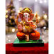 Classic Sitting Ganesha Idol with Modak MFN-167-12747693-sm