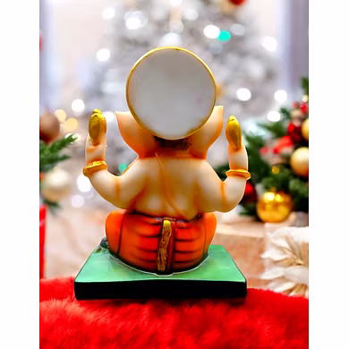 Classic Sitting Ganesha Idol with Modak MFN-167-3
