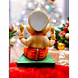 Classic Sitting Ganesha Idol with Modak MFN-167-3-sm