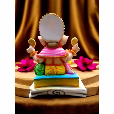 Elegant Royal Sitting Lord Ganesha Idol MFN-168-3