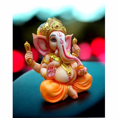 Divine Elegance: Lord Ganesha Idol MFN-175-2