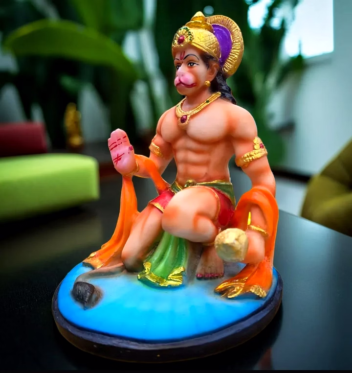 Kneeling Hanuman Ji Statue MFN-177 image 2