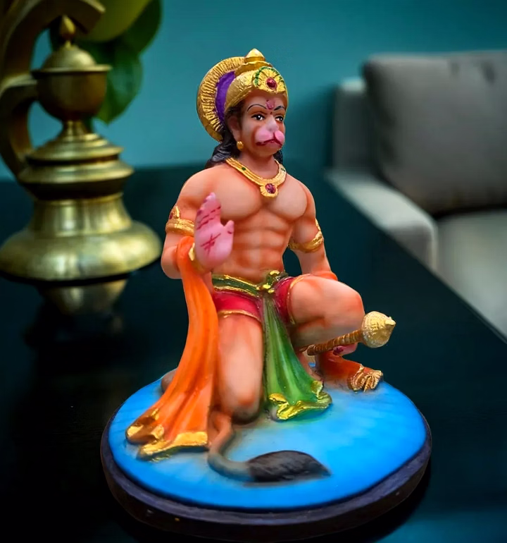 Kneeling Hanuman Ji Statue MFN-177 image 3