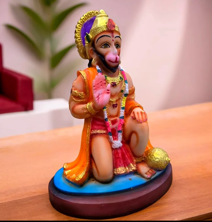 Seated Hanuman Statue MFN-179 image 2