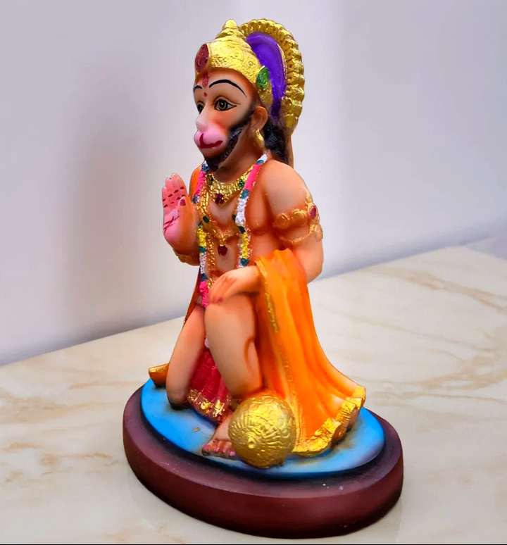 Seated Hanuman Statue MFN-179 image 3