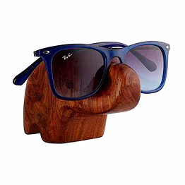 elephant lovers wooden spectacle holder | table organiser