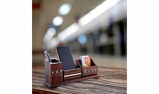 Wooden Handmade Desk Organizer for Home & Office| Storage Organiser