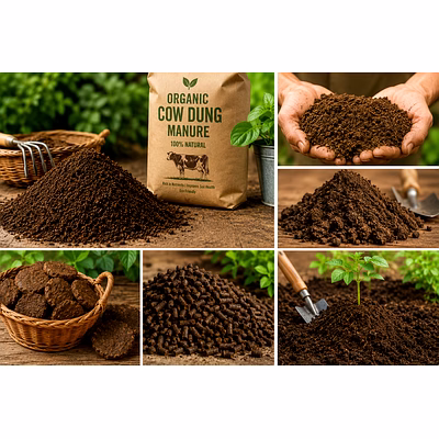 cow dung manure