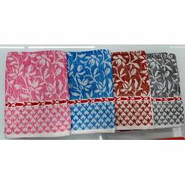 cotton printed jessica bath towel 70 x 140, technics : machine made