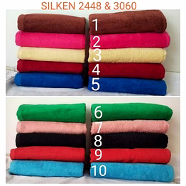 cotton plain silken bath towel 60 x 120, technics : machine made