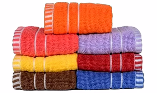 Hudson Cotton Plain Classic Face Towel 25x25, Gender : Unisex