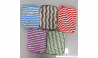 Stripped Cotton Aqua Soft Face Towel 25x25, Gender : Unisex