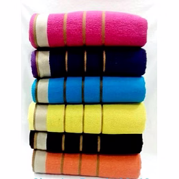 plain cotton royale bath towel 70 x 140, technics : machine made